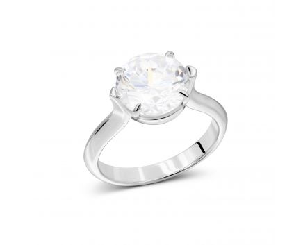 Ring with cubic zirconia 3K269-0048