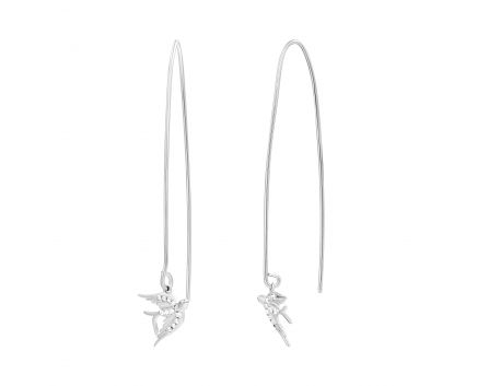 Silver earrings 3С096-0073