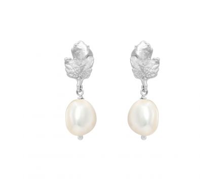 Silver earrings 3С015-0009