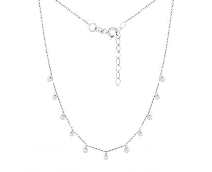 Silver necklace 3Л015-0009