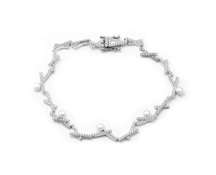 Silver bracelet 3-411 574