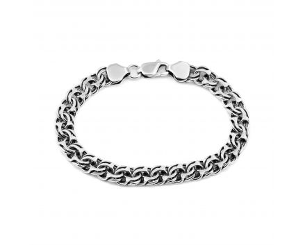 Silver bracelet 22 cm 3B464-0024