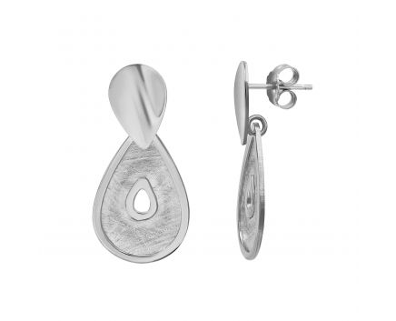 Silver earrings 3С269-0137