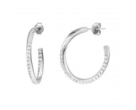 Silver earrings 3S269ЕС-0046