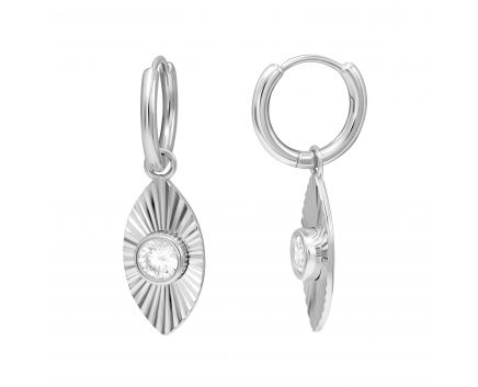 Silver earrings 3С269ЕС-0067
