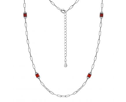 Silver necklace 3-418 007