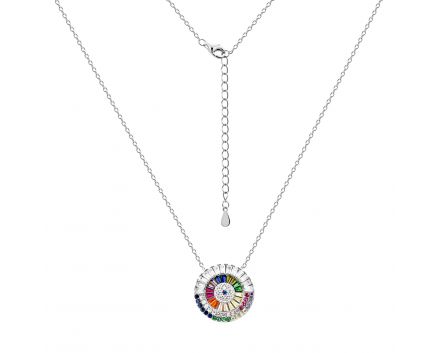 Silver necklace 3-418 039