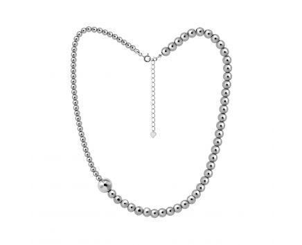 Silver necklace 3L269ЕС-0025