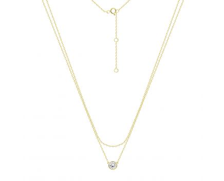 Silver necklace 3Л269ЕС-0030