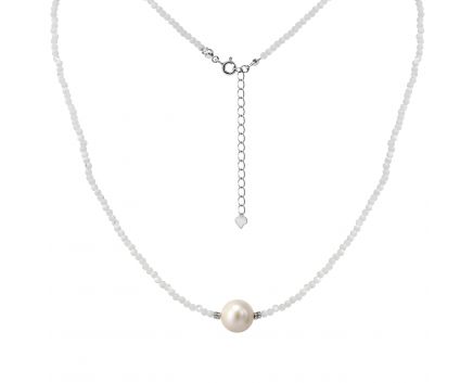 Silver necklace 3L269ЕС-0031