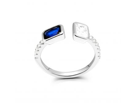 The ring is silver 3К269ЕС-0047-1