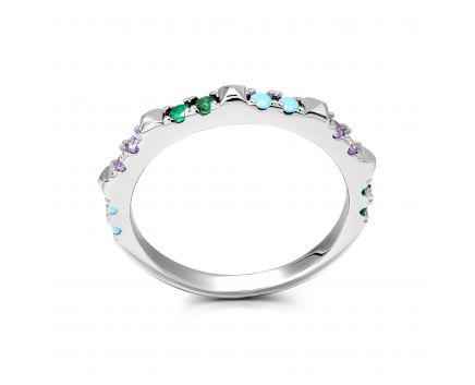 Silver ring 3K269ЕС-0056