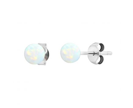 Silver earrings 3С096-0137