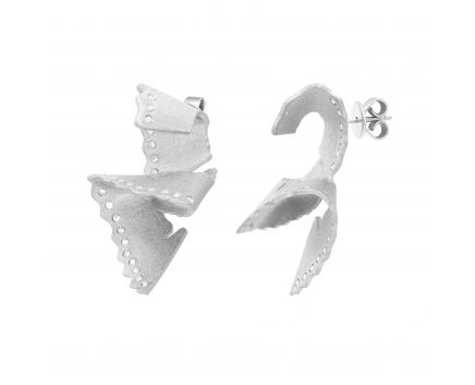 Silver earrings 3S155-0242