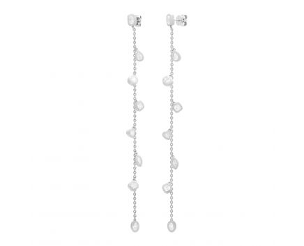 Silver earrings 3S155-0246