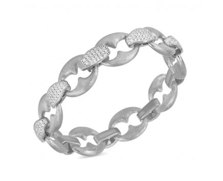 Bracelet silver ZARINA white rhodium