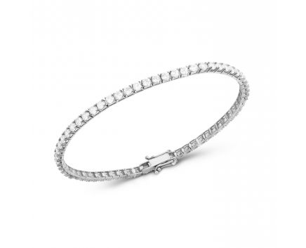 The bracelet is silver 3Б269-0090-1