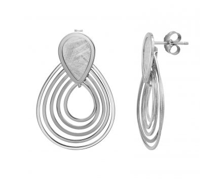 Silver earrings 3С269-0110
