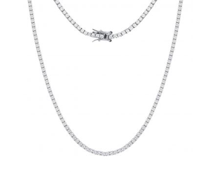 Silver necklace 3Л269ЕС-0008