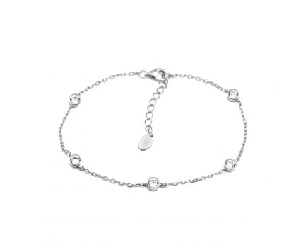Silver bracelet 3Б269ЕС-0042