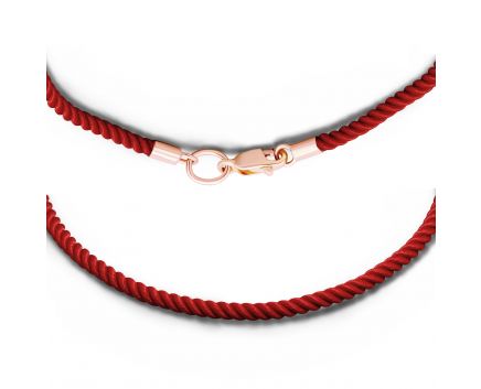 Red necklace В150:ЭЗ-12102-10